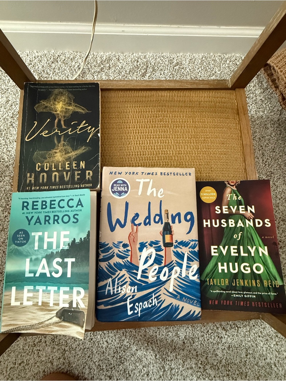 Best-Seller Book Set - Assorted Fiction Novels